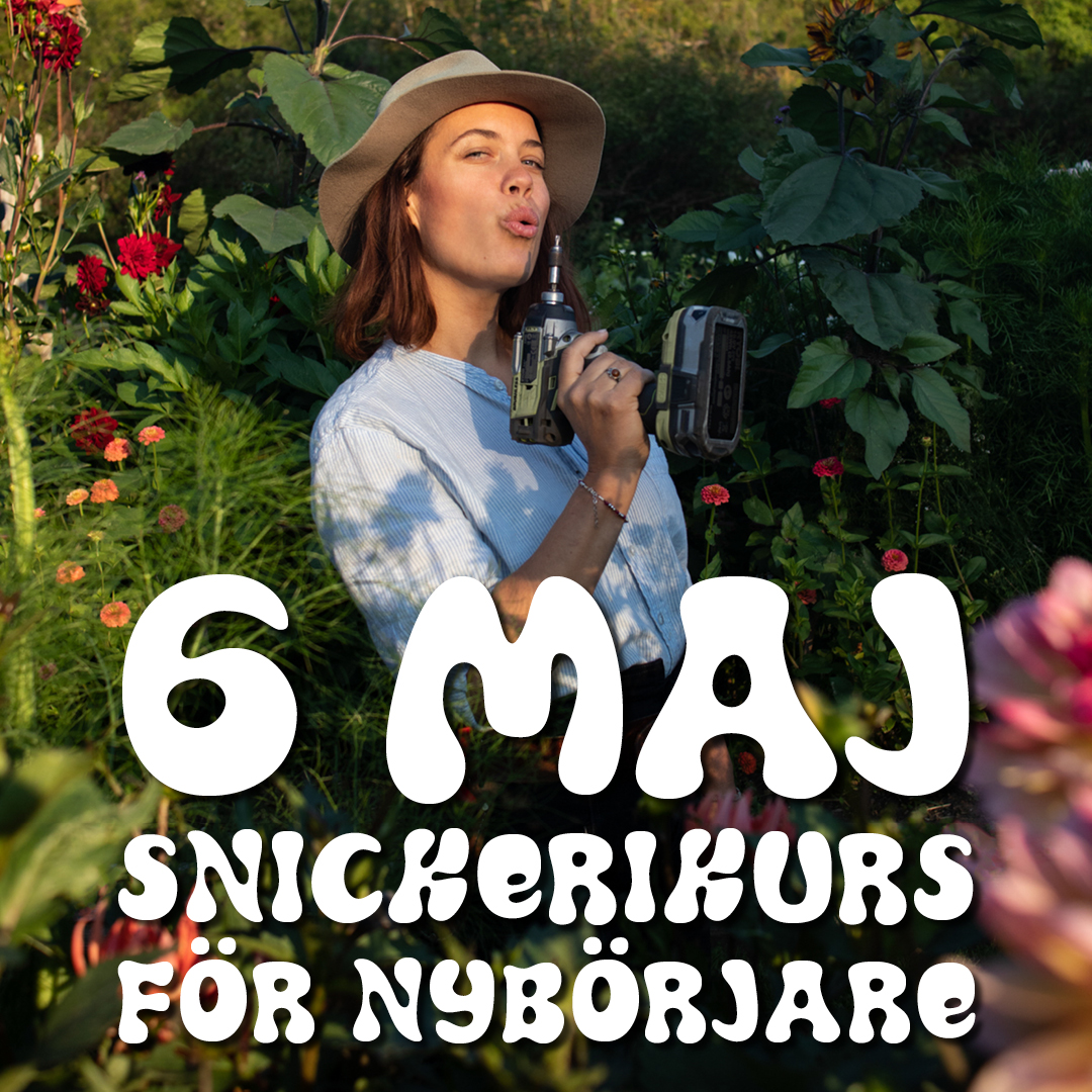 Snickerikurs för nybörjare 6 Maj 2023