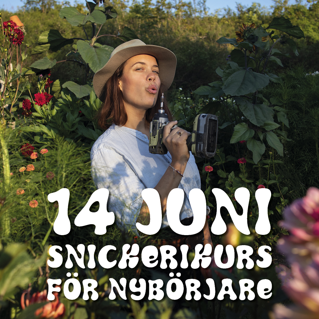 Snickerikurs för nybörjare 14 Juni 2025
