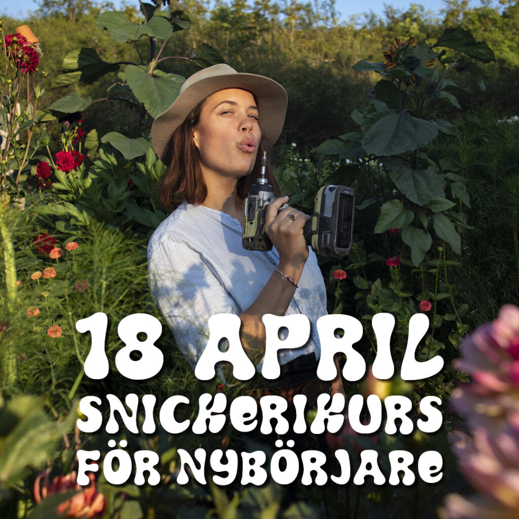 Snickerikurs för nybörjare 18 April 2026