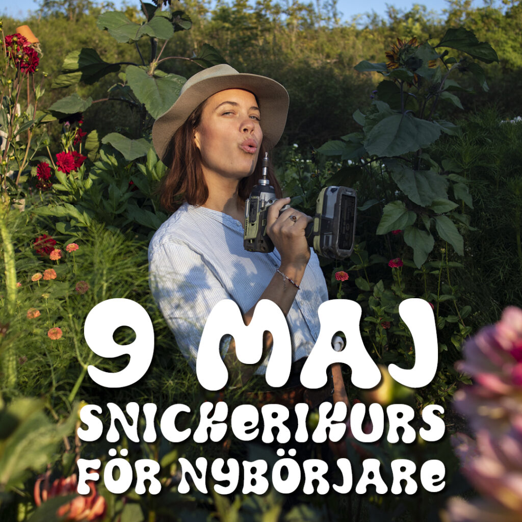 Snickerikurs för nybörjare 9 maj 2026