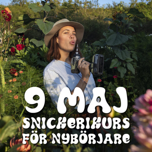 Snickerikurs för nybörjare 9 maj 2026